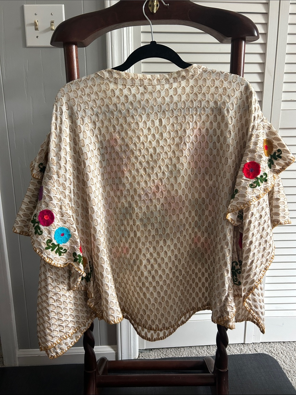 Ivy Jane poncho style top XS - Picture 9 of 11